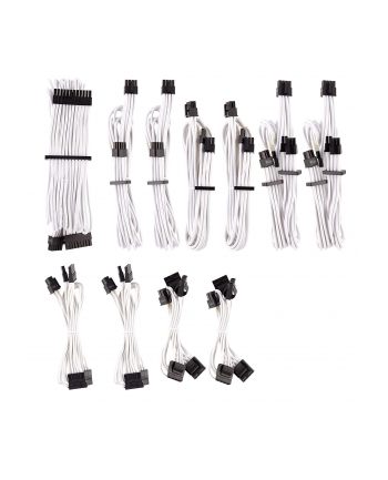 Corsair Power Supply Cable Premium Pro-Kit Type 4 Gen 4, 20-piece - white