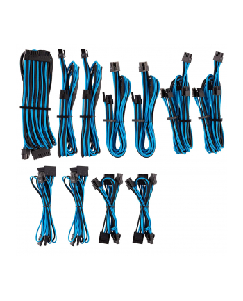 Corsair Power Supply Cable Premium Pro-Kit Type 4 Gen 4, 20-piece - blue/black