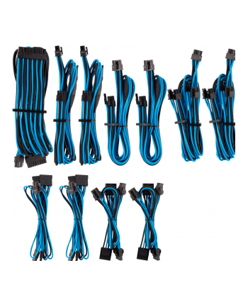 Corsair Power Supply Cable Premium Pro-Kit Type 4 Gen 4, 20-piece - blue/black