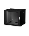 Digitus 19 - wall 509x600x450mm black 9HE - RAL9005 - nr 17