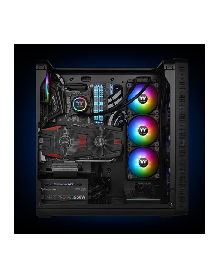 thermaltake Chłodzenie wodne Water 3.0 360 Pure 12 ARGB (3x120mm, miedź) główny