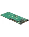 DeLOCK Adapter U.2 SFF> SATA /M.2 22P- SFF-8639 NVMe / M.2 Key M - nr 15