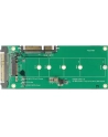DeLOCK Adapter U.2 SFF> SATA /M.2 22P- SFF-8639 NVMe / M.2 Key M - nr 17
