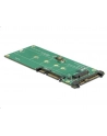 DeLOCK Adapter U.2 SFF> SATA /M.2 22P- SFF-8639 NVMe / M.2 Key M - nr 2