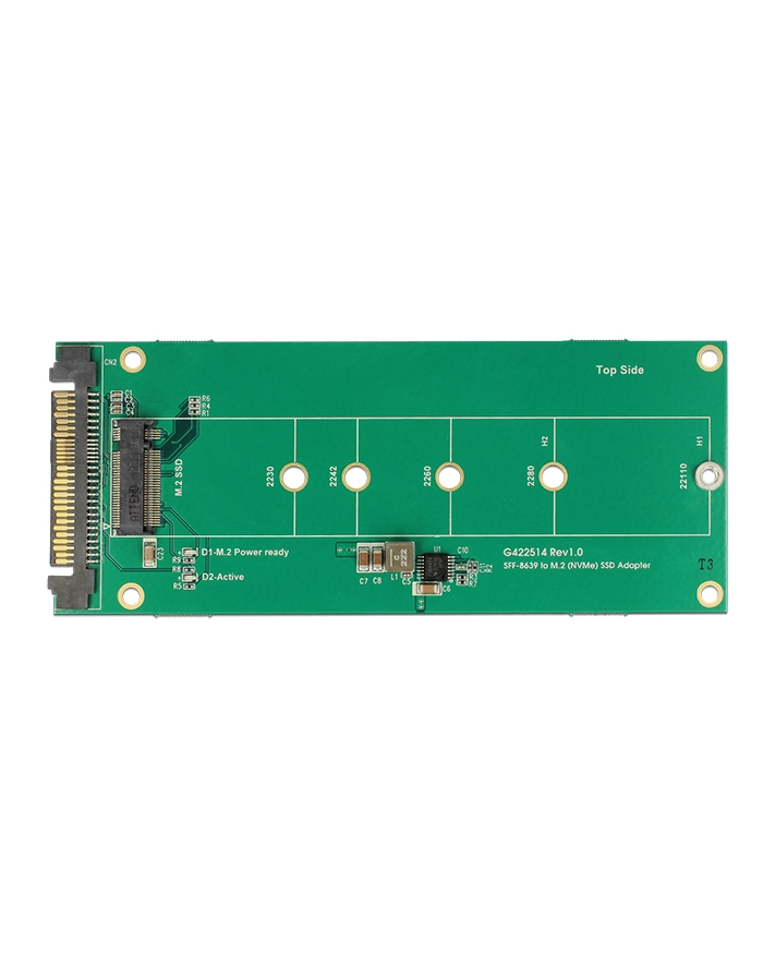 DeLOCK Adapter U.2 SFF 8639> 1x M.2 główny