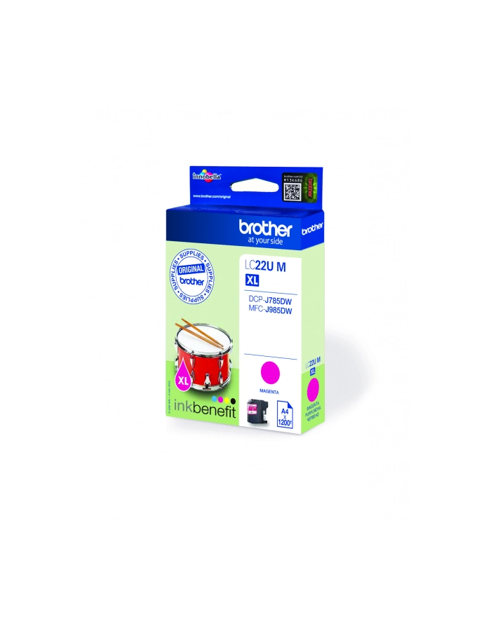 Brother ink magenta LC-22UM główny