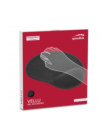 Speedlink VELLU Gel Mousepad black