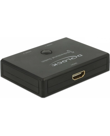 DeLOCK HDMI switcher 2-1 bidireional 4K 60 Hz, HDMI switch - black nr 1