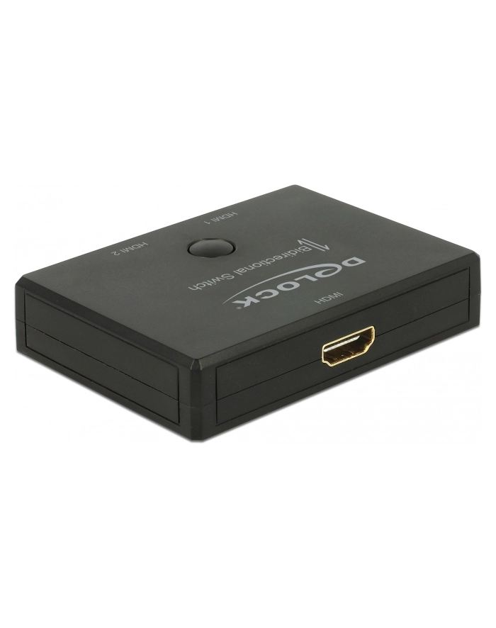 DeLOCK HDMI switcher 2-1 bidireional 4K 60 Hz, HDMI switch - black główny