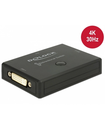DeLOCK DVI 2 - 1 switch bidirectionally 4K 30 Hz, DVI switch - black nr 2