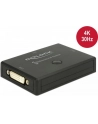 DeLOCK DVI 2 - 1 switch bidirectionally 4K 30 Hz, DVI switch - black - nr 19