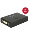 DeLOCK DVI 2 - 1 switch bidirectionally 4K 30 Hz, DVI switch - black - nr 4