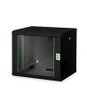 Digitus 19 - wall 509x600x450mm black 9HE - RAL9005 - nr 12