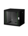 Digitus 19 - wall 509x600x450mm black 9HE - RAL9005 - nr 16