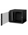 Digitus 19 - wall 509x600x450mm black 9HE - RAL9005 - nr 1