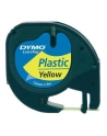 Dymo LT-Band black / yellow 12mmx4m - nr 14