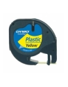 Dymo LT-Band black / yellow 12mmx4m - nr 4