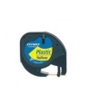 Dymo LT-Band black / yellow 12mmx4m - nr 6