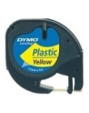 Dymo LT-Band black / yellow 12mmx4m - nr 8
