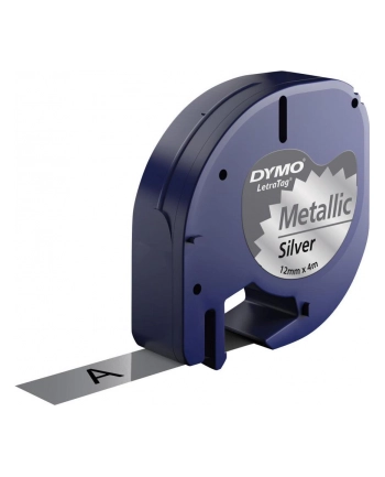 Dymo LT-Band black / silver 12mmx4m
