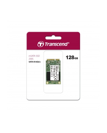 Transcend 128GB, mSATA SSD 230S, SATA3, 3D TLC, R/W 550/400 MB/s nr 2