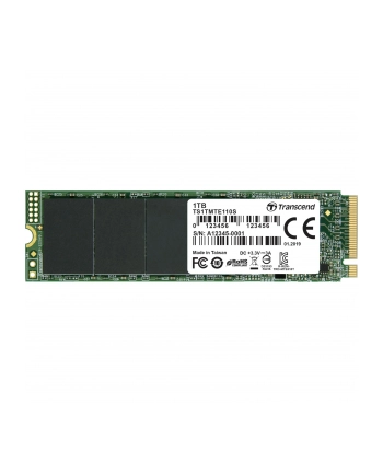 Transcend SSD 110S 1TB 3D NAND Flash PCIe Gen3 x4 M.2 2280, R/W 1700/1500 MB/s nr 1