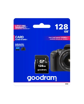 goodram Karta pamięcii SDHC 128GB Class 10 UHS I nr 1
