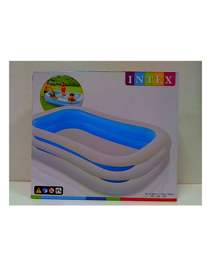 Rodzinny basen SWIM CENTER 262x175x56cm 56483NP INTEX główny