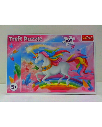 Puzzle 100el. W kryształowym świecie jednorożców 16364 TREFL