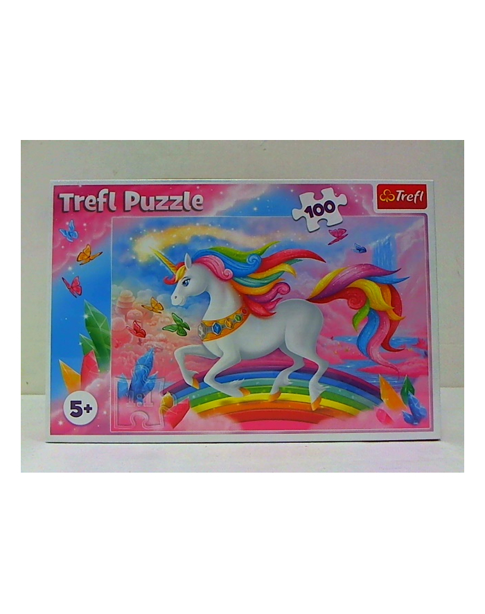 Puzzle 100el. W kryształowym świecie jednorożców 16364 TREFL główny