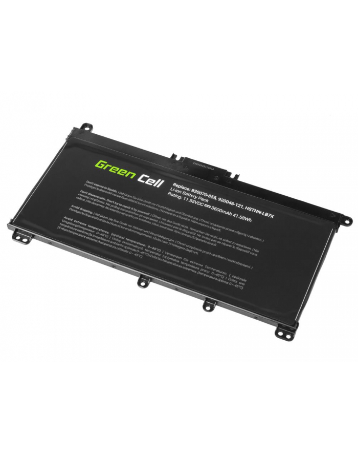 Green Cell Bateria do HP Pavilion 14 15 15T 15Z 17 17Z / 11,55V 3600mAh główny