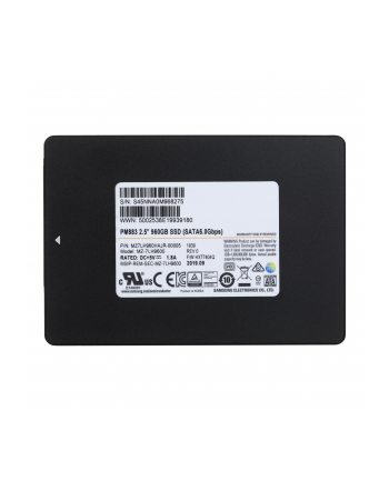 Samsung Enterprise SSD 960GB  PM883  2,5'' SATA TLC,  R/W 550/520 MB/s