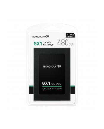 Team Group Dysk SSD GX1 480GB 2.5'', SATA III 6GB/s, 530/430 MB/s