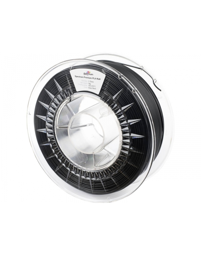 spectrum group Filament SPECTRUM / PLA-MATT / DEEP BLACK / 1,75 mm / 1 kg główny