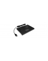 raidsonic IcyBox KeySonic mini klawiatura, smart touchpad, USB, Czarna - nr 9