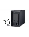 QNAP 2-bay 3.5'' SATA HDD USB 3.0 type-C hardware RAID external enclosure - nr 40