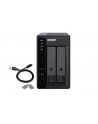 QNAP 2-bay 3.5'' SATA HDD USB 3.0 type-C hardware RAID external enclosure - nr 52
