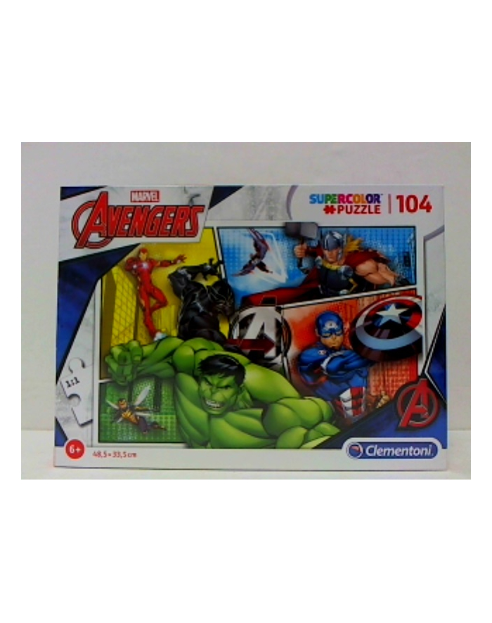 clementoni CLE puzzle 104 The Avengers 27284 główny