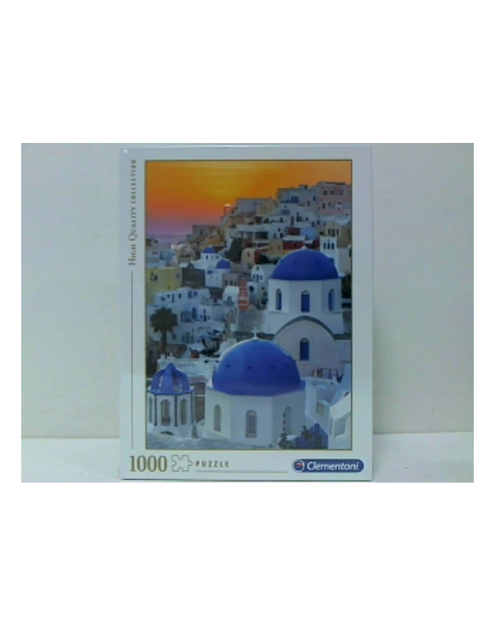 clementoni CLE puzzle 1000 HQC Santorini 39480 główny