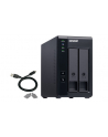 QNAP 2-bay 3.5'' SATA HDD USB 3.0 type-C hardware RAID external enclosure - nr 46