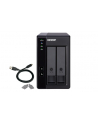 QNAP 2-bay 3.5'' SATA HDD USB 3.0 type-C hardware RAID external enclosure - nr 1