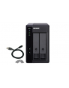 QNAP 2-bay 3.5'' SATA HDD USB 3.0 type-C hardware RAID external enclosure - nr 22