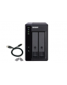 QNAP 2-bay 3.5'' SATA HDD USB 3.0 type-C hardware RAID external enclosure - nr 23