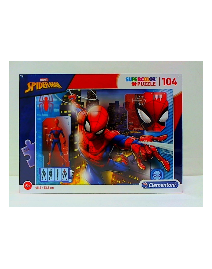 clementoni CLE puzzle 104 Spiderman 27118 główny