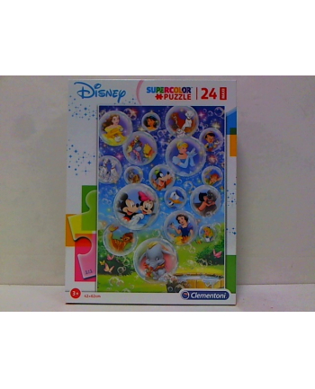 clementoni CLE puzzle 24 maxi Classic Disney supercolor 28508