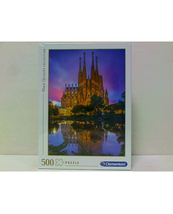 clementoni CLE puzzle 500 HQ Barcelona Sagrada Familia 35062