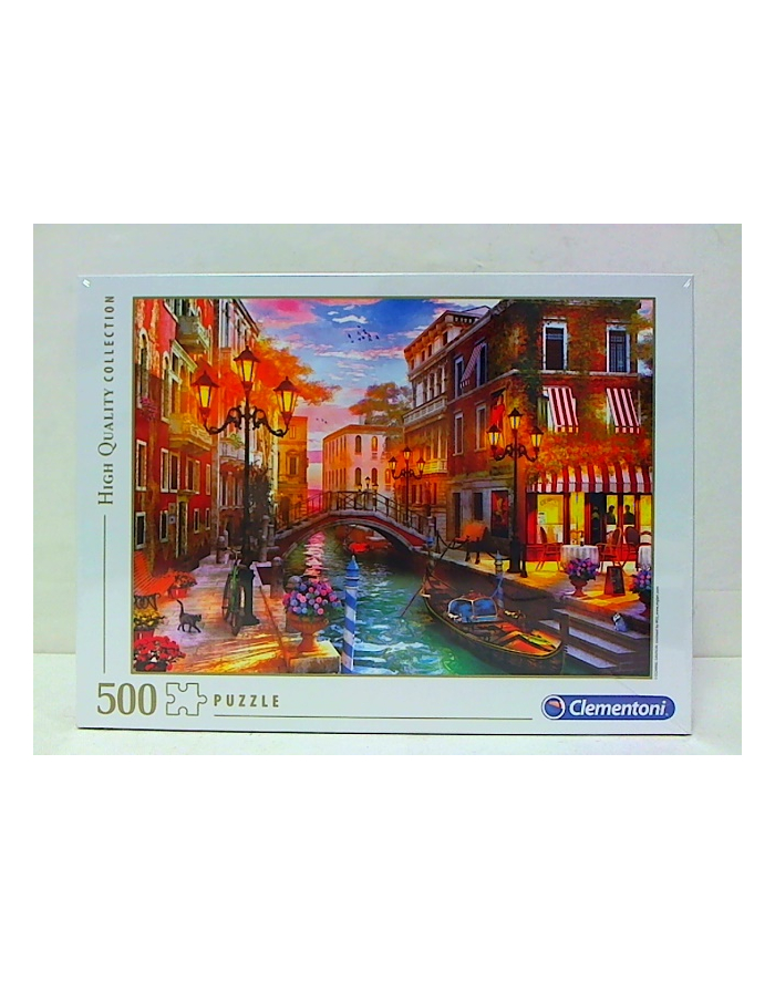 clementoni CLE puzzle 500 HQ Sunset over Venice 35063 główny