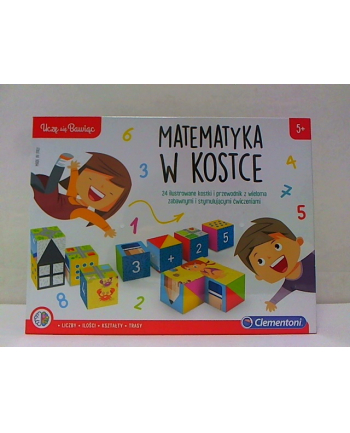 clementoni CLE Uczę się bawiąc - Matematyka w kostce 50607