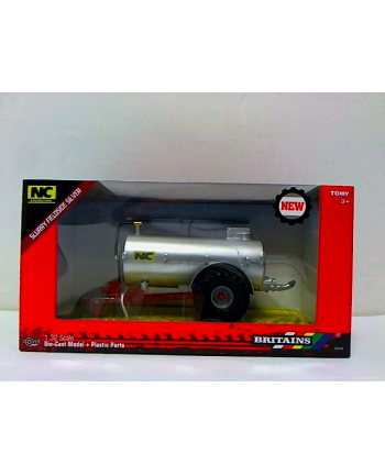 TOMY Britains przyczepa asenizacyjna srebrna 43238