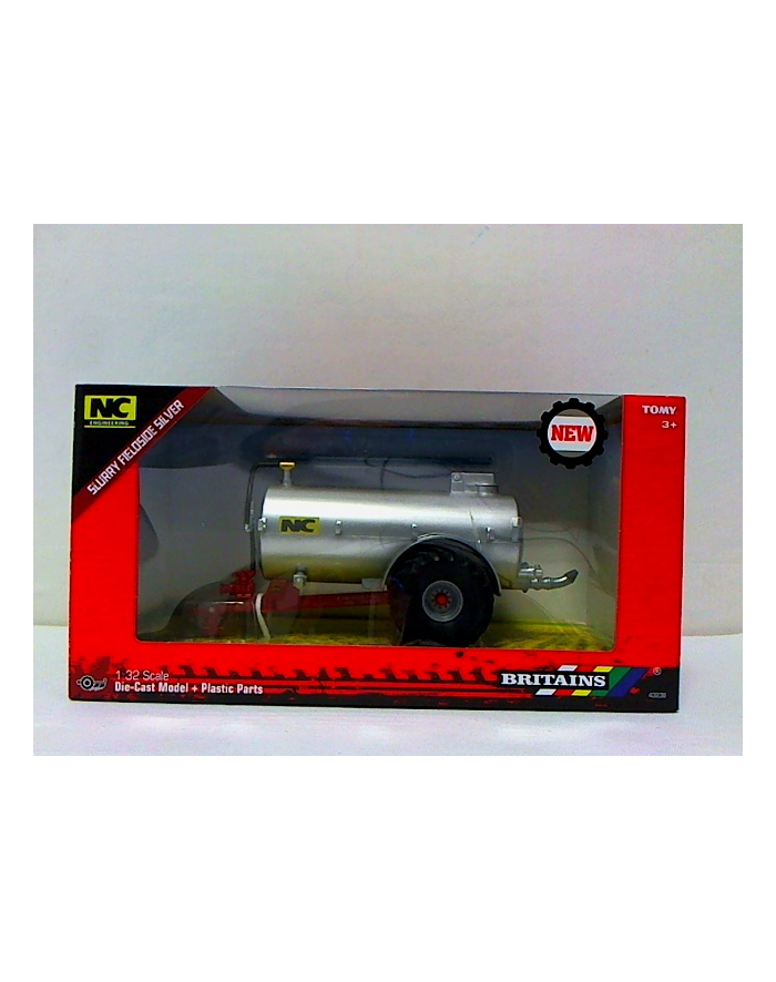 TOMY Britains przyczepa asenizacyjna srebrna 43238 główny